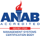 ANAB ACCREDITED ISO/IEC 17021
